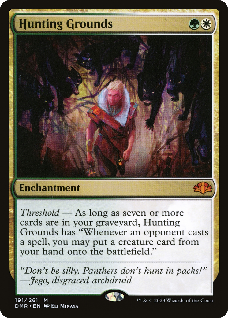 Hunting Grounds [Dominaria Remastered] | L.A. Mood Comics and Games