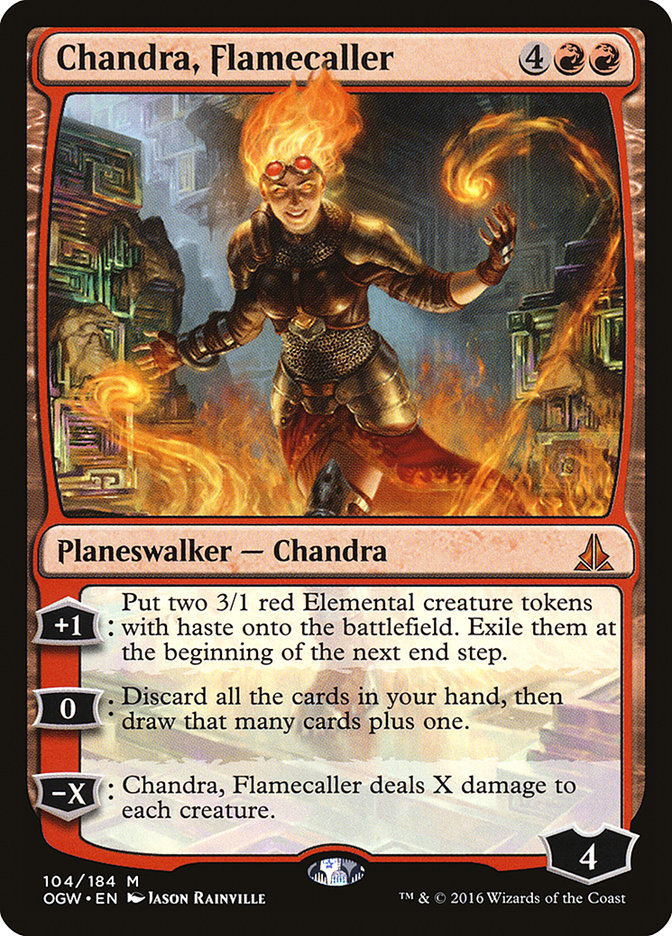 Chandra, Flamecaller [Oath of the Gatewatch] | L.A. Mood Comics and Games