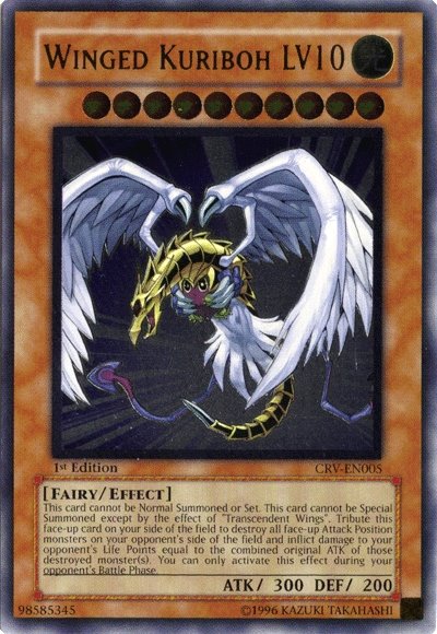 Winged Kuriboh LV10 [CRV-EN005] Ultimate Rare | L.A. Mood Comics and Games