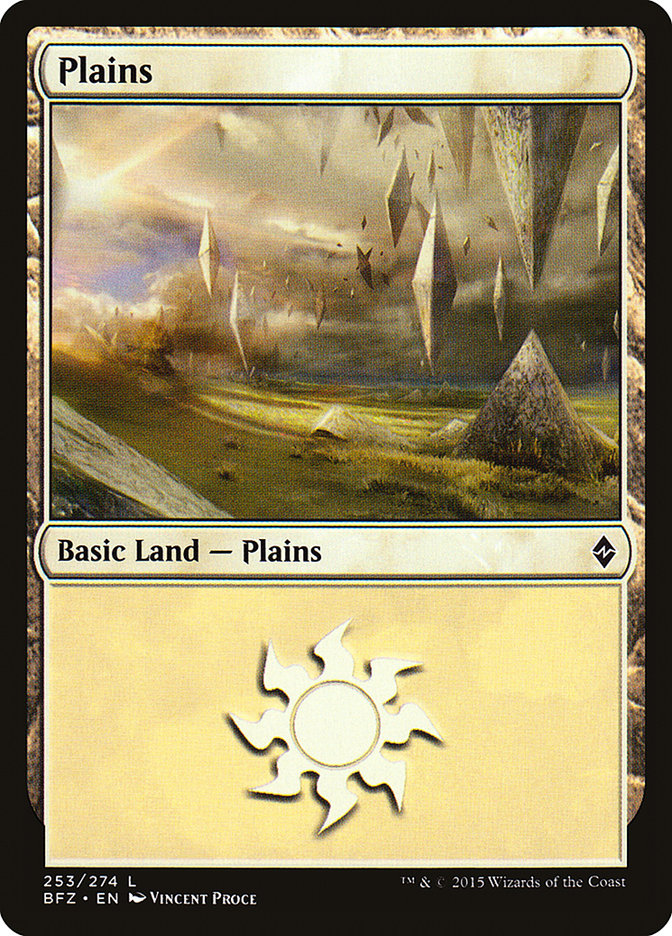 Plains (253) [Battle for Zendikar] | L.A. Mood Comics and Games