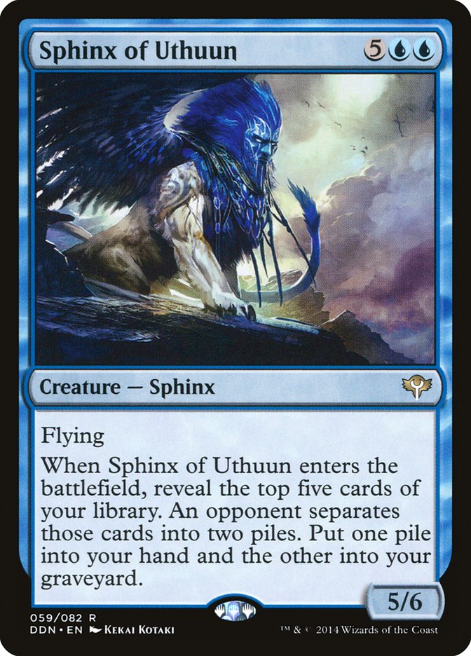 Sphinx of Uthuun [Duel Decks: Speed vs. Cunning] | L.A. Mood Comics and Games