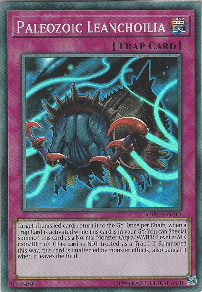 Paleozoic Leanchoilia [OP07-EN013] Super Rare | L.A. Mood Comics and Games