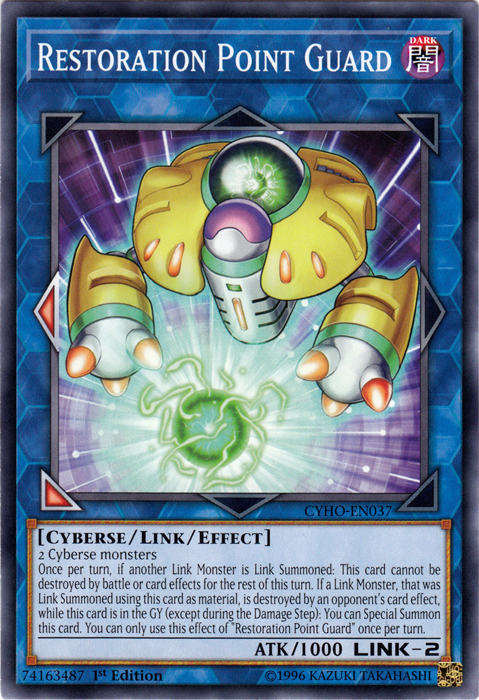 Restoration Point Guard [CYHO-EN037] Common | L.A. Mood Comics and Games