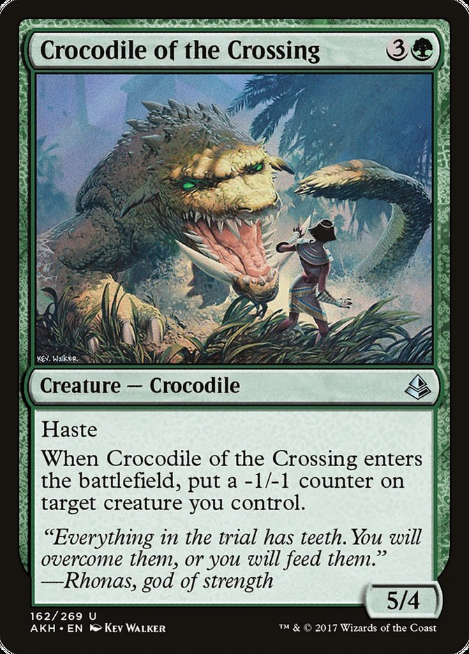 Crocodile of the Crossing [Amonkhet] | L.A. Mood Comics and Games