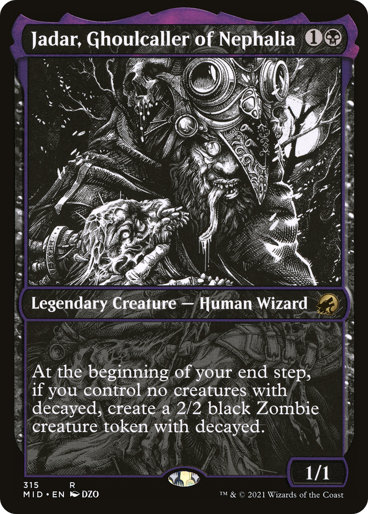 Jadar, Ghoulcaller of Nephalia (Showcase Eternal Night) [Innistrad: Midnight Hunt] | L.A. Mood Comics and Games