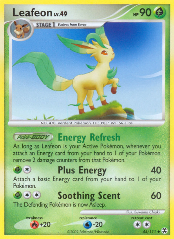 Leafeon (45/111) [Platinum: Rising Rivals] | L.A. Mood Comics and Games