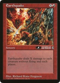 Earthquake (Oversized) [Oversize Cards] | L.A. Mood Comics and Games