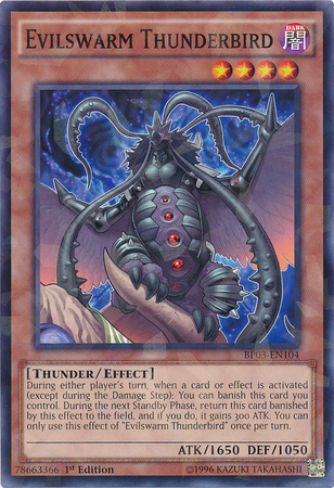 Evilswarm Thunderbird [BP03-EN104] Shatterfoil Rare | L.A. Mood Comics and Games