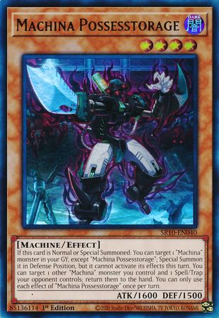 Machina Possesstorage [SR10-EN040] Ultra Rare | L.A. Mood Comics and Games
