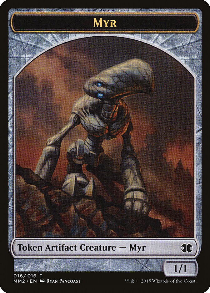 Myr Token [Modern Masters 2015 Tokens] | L.A. Mood Comics and Games