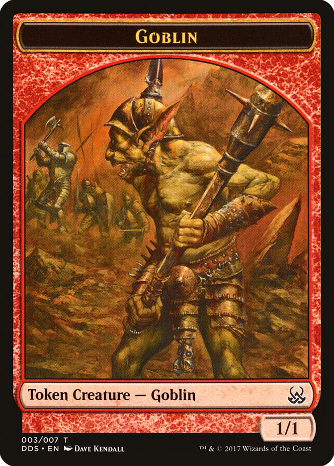 Goblin Token [Duel Decks: Mind vs. Might Tokens] | L.A. Mood Comics and Games