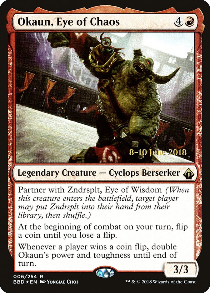 Okaun, Eye of Chaos [Battlebond Prerelease Promos] | L.A. Mood Comics and Games