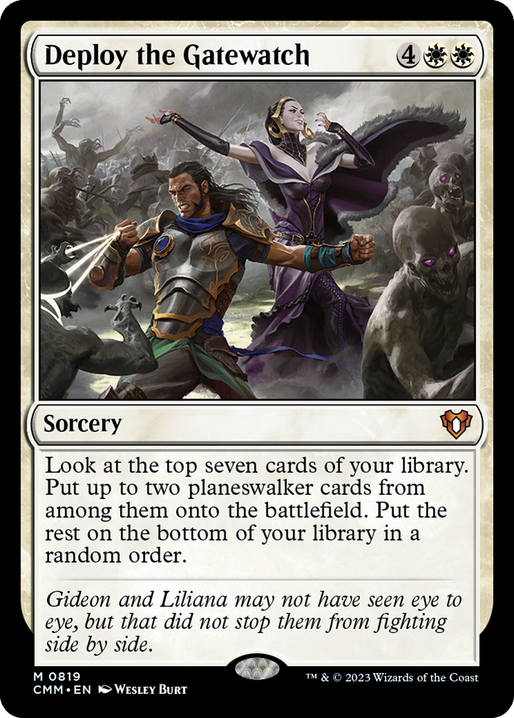 Deploy the Gatewatch [Commander Masters] | L.A. Mood Comics and Games