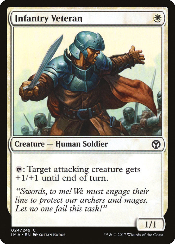 Infantry Veteran [Iconic Masters] | L.A. Mood Comics and Games