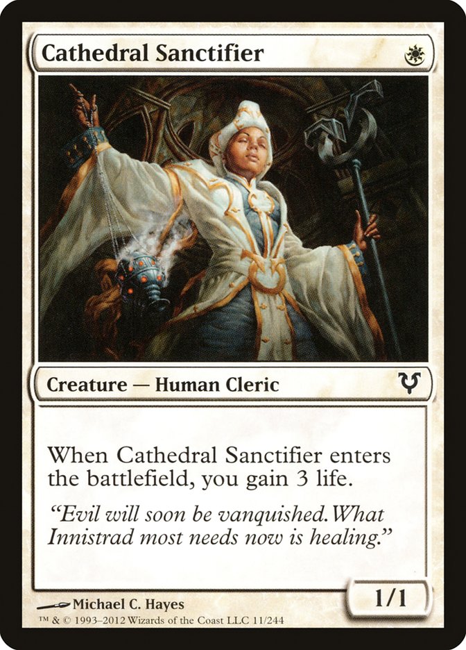 Cathedral Sanctifier [Avacyn Restored] | L.A. Mood Comics and Games