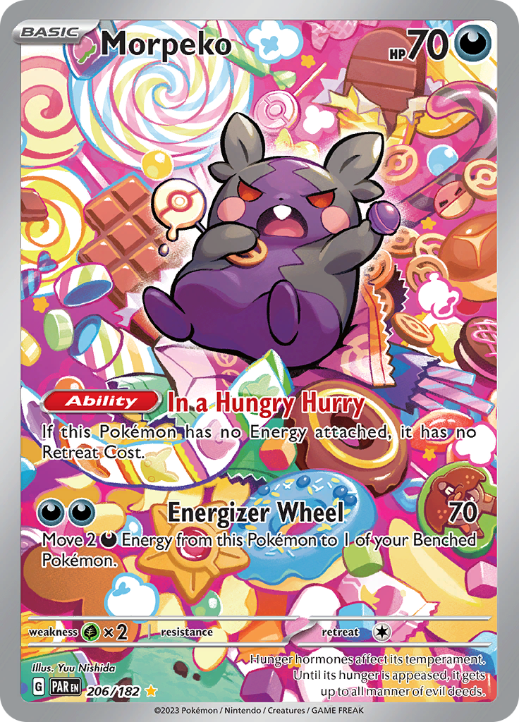 Morpeko (206/182) [Scarlet & Violet: Paradox Rift] | L.A. Mood Comics and Games