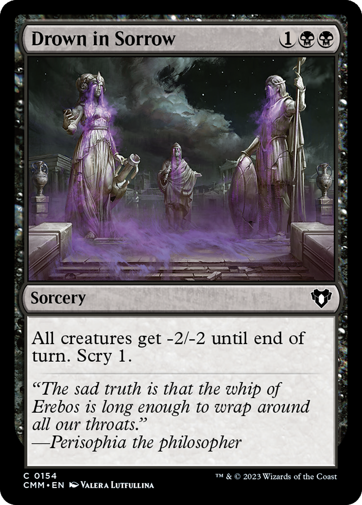 Drown in Sorrow [Commander Masters] | L.A. Mood Comics and Games