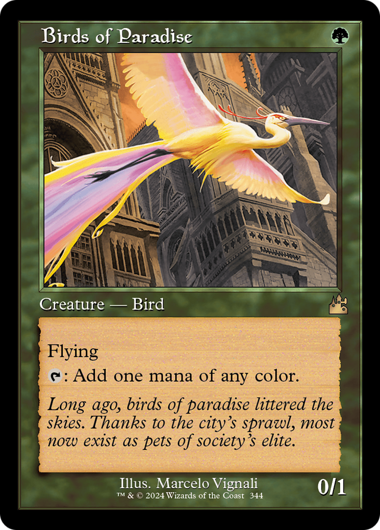 Birds of Paradise (Retro) [Ravnica Remastered] | L.A. Mood Comics and Games