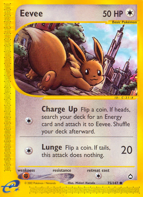 Eevee (75/147) [Aquapolis] | L.A. Mood Comics and Games