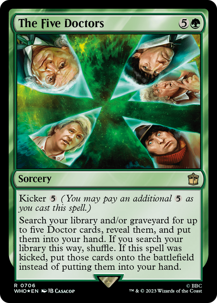 The Five Doctors (Surge Foil) [Doctor Who] | L.A. Mood Comics and Games