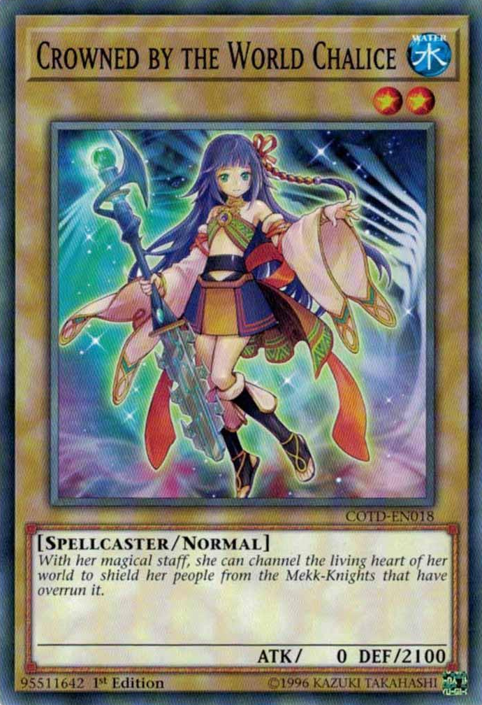Crowned by the World Chalice [COTD-EN018] Common | L.A. Mood Comics and Games