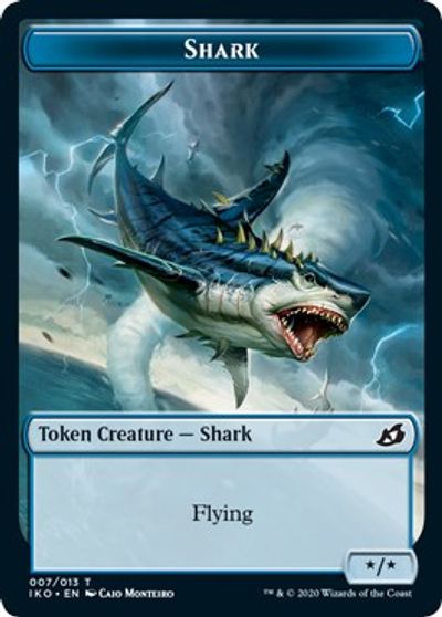 Pegasus // Shark Double-Sided Token [Challenger Decks 2021 Tokens] | L.A. Mood Comics and Games