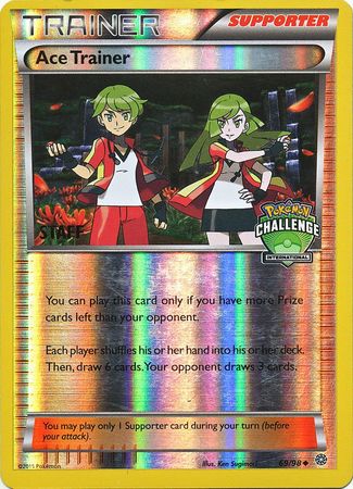 Ace Trainer (69/98) (International Challenge Promo Staff) [XY: Ancient Origins] | L.A. Mood Comics and Games
