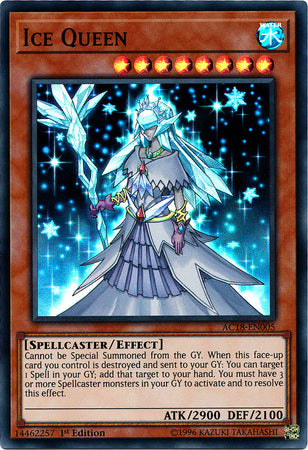 Ice Queen [AC18-EN005] Super Rare | L.A. Mood Comics and Games