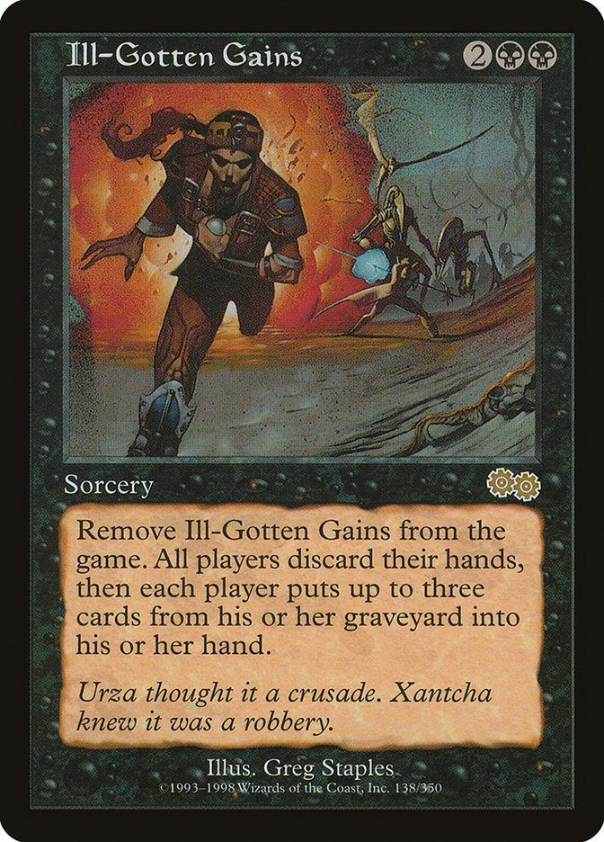 Ill-Gotten Gains [Urza's Saga] | L.A. Mood Comics and Games