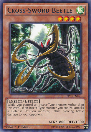 Cross-Sword Beetle [BP03-EN053] Rare | L.A. Mood Comics and Games
