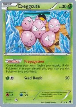 Exeggcute (4/116) (HonorStoise - Jacob Van Wagner) [World Championships 2015] | L.A. Mood Comics and Games