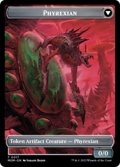 Incubator // Phyrexian (17) Double-Sided Token [March of the Machine Tokens] | L.A. Mood Comics and Games