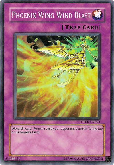 Phoenix Wing Wind Blast [CP06-EN004] Super Rare | L.A. Mood Comics and Games