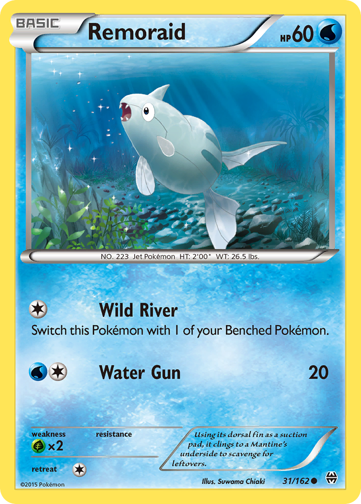 Remoraid (31/162) [XY: BREAKthrough] | L.A. Mood Comics and Games