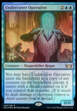 Undercover Operative [Streets of New Capenna Prerelease Promos] | L.A. Mood Comics and Games