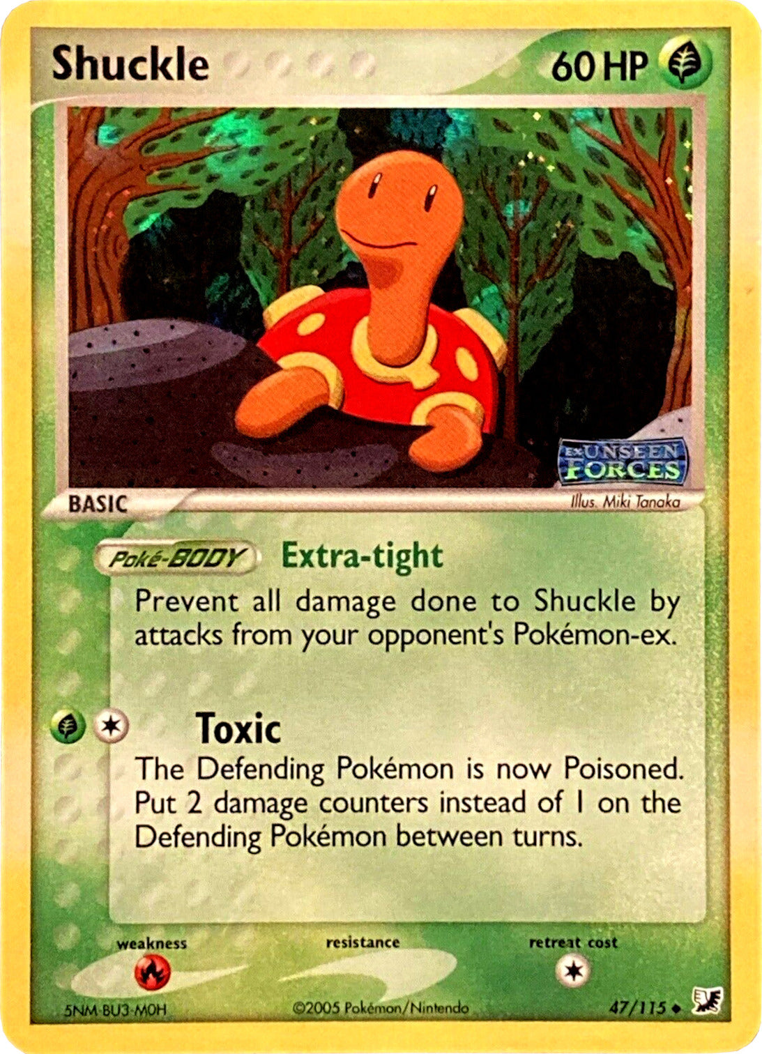 Shuckle (47/115) (Stamped) [EX: Unseen Forces] | L.A. Mood Comics and Games