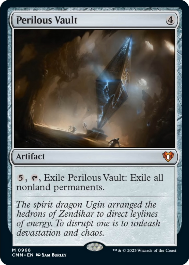 Perilous Vault [Commander Masters] | L.A. Mood Comics and Games
