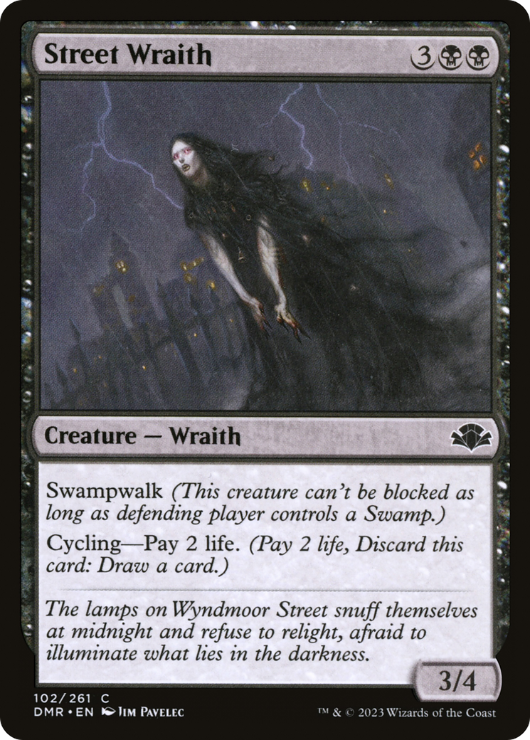Street Wraith [Dominaria Remastered] | L.A. Mood Comics and Games