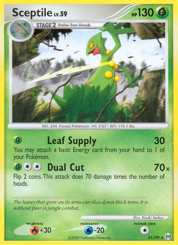 Sceptile (31/99) [Platinum: Arceus] | L.A. Mood Comics and Games