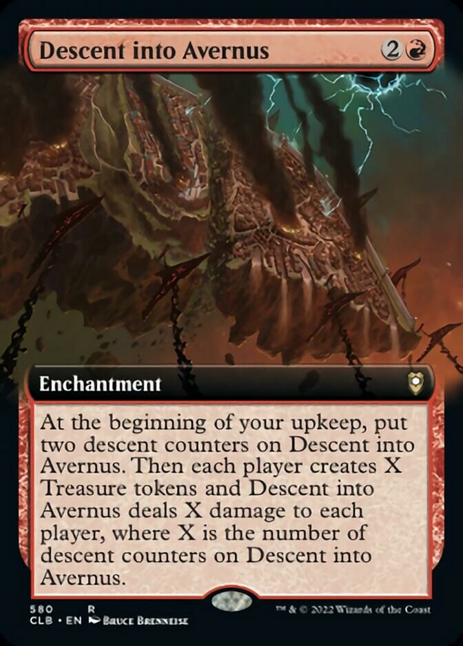 Descent into Avernus (Extended Art) [Commander Legends: Battle for Baldur's Gate] | L.A. Mood Comics and Games