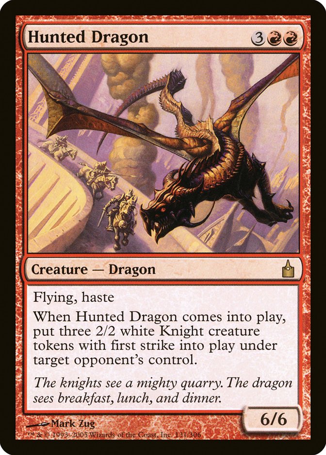Hunted Dragon [Ravnica: City of Guilds] | L.A. Mood Comics and Games