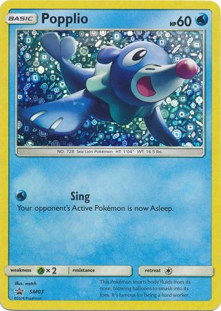 Popplio (SM03) (General Mills Promo) [Sun & Moon: Black Star Promos] | L.A. Mood Comics and Games