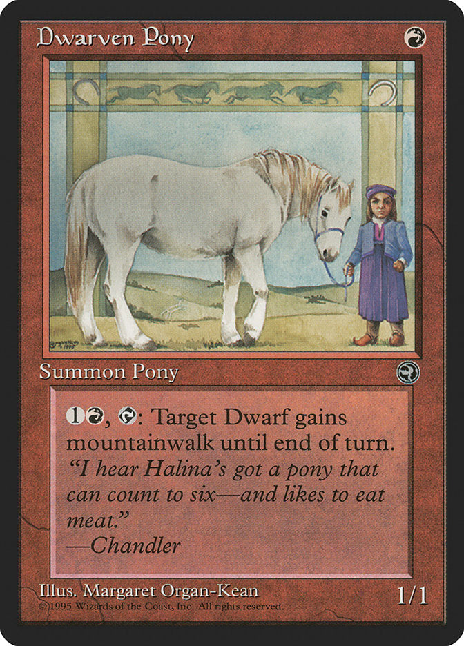 Dwarven Pony [Homelands] | L.A. Mood Comics and Games