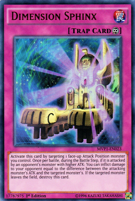 Dimension Sphinx [MVP1-EN023] Ultra Rare | L.A. Mood Comics and Games