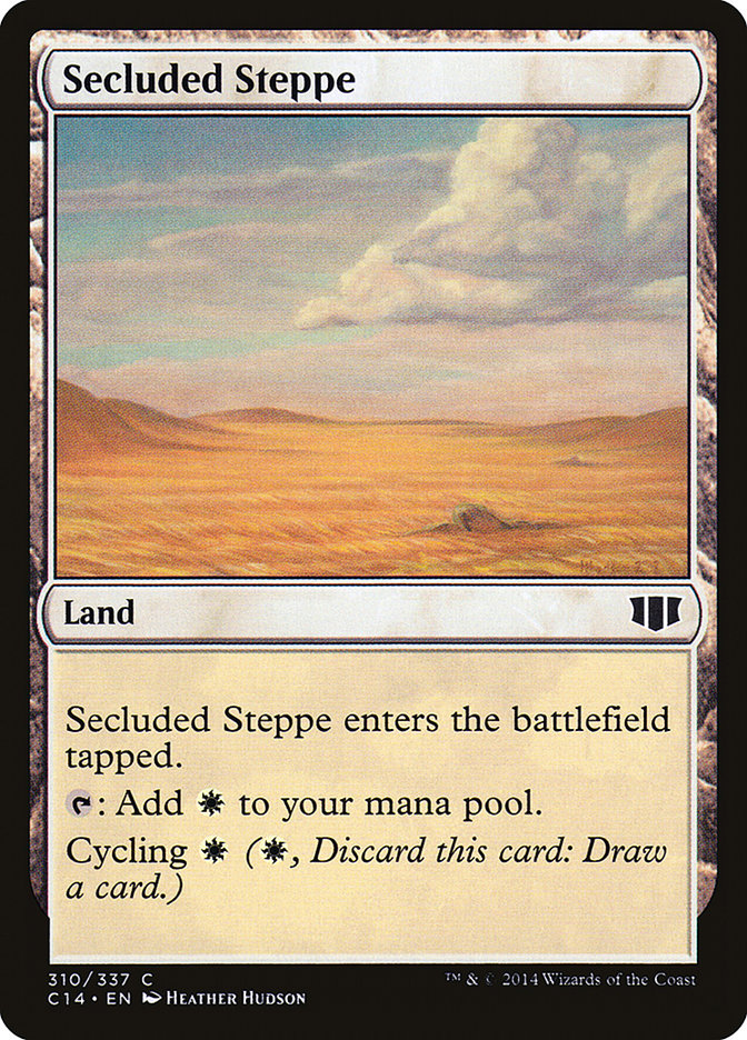 Secluded Steppe [Commander 2014] | L.A. Mood Comics and Games