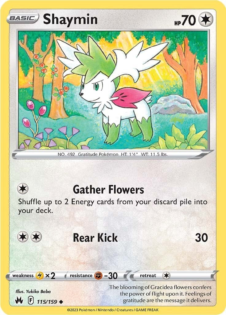 Shaymin (115/159) [Sword & Shield: Crown Zenith] | L.A. Mood Comics and Games