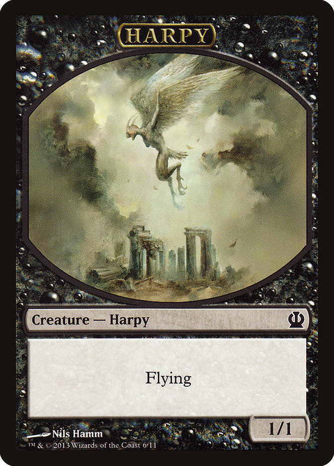 Harpy Token [Theros Tokens] | L.A. Mood Comics and Games