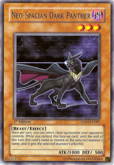 Neo-Spacian Dark Panther [DP03-EN007] Rare | L.A. Mood Comics and Games