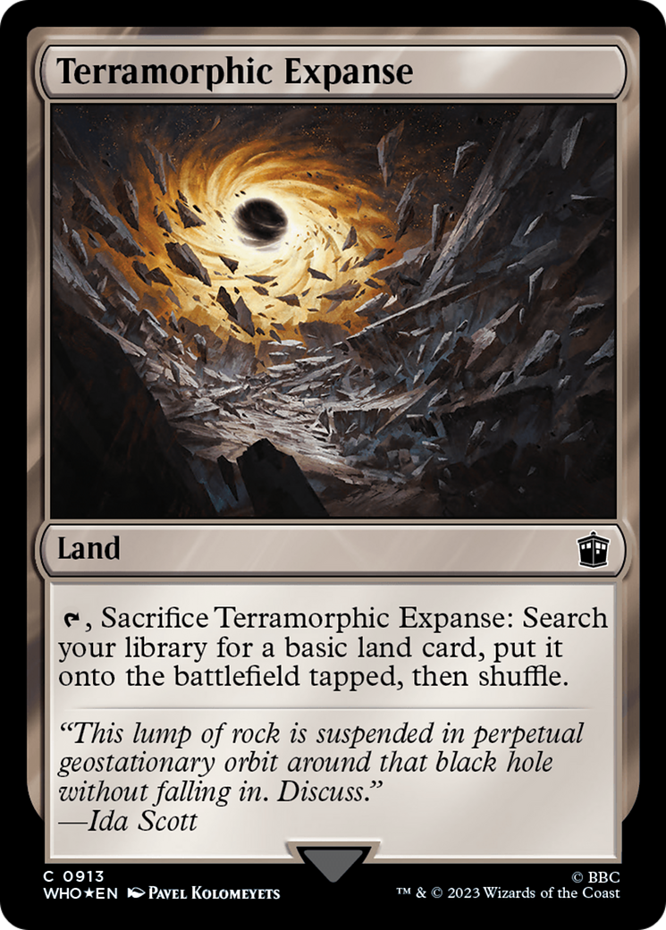 Terramorphic Expanse (Surge Foil) [Doctor Who] | L.A. Mood Comics and Games