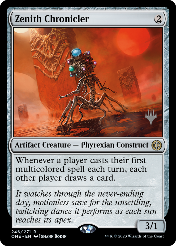 Zenith Chronicler (Promo Pack) [Phyrexia: All Will Be One Promos] | L.A. Mood Comics and Games